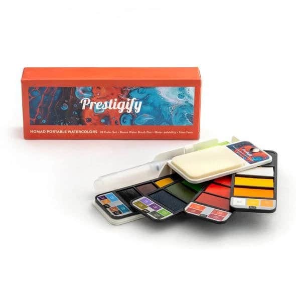 Akvareļu krāsu komplekts