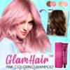 GlamHair rozā krāsojošs šampūns