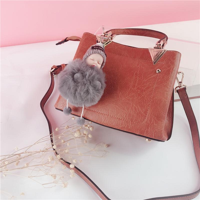 Jauka simulācijas plīša šķielēta lelle - Image 4