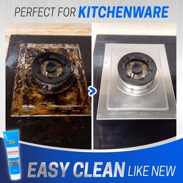 Nerūsējošā tērauda pulēšanas krēms - Image 3