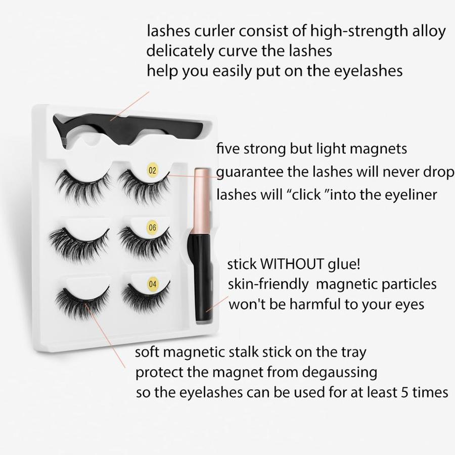 THUNDA Magnetic Eyeliner-lashes Set - Image 4