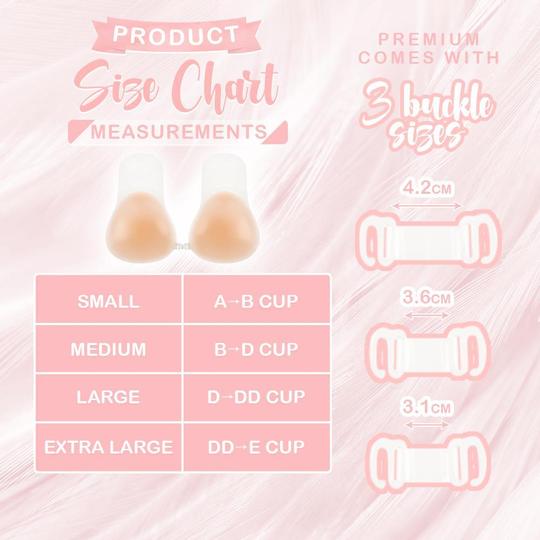 Invisible Cleavage Up krūštura lente - Image 4