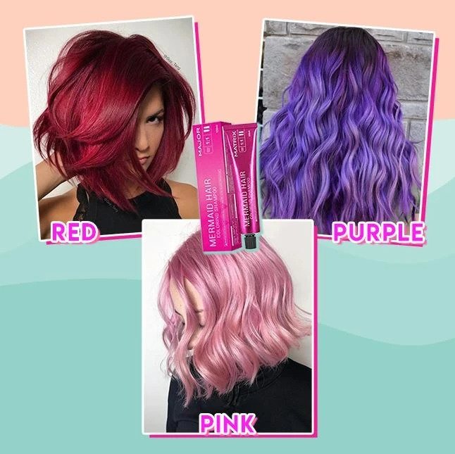 Mermaid matu krāsošanas šampūns - Image 4