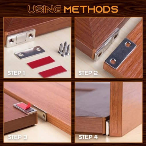 Īpaši plāni neredzamie magnētiskie durvju aizbāžņi - Image 3