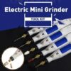 Elektrisko mini dzirnaviņu instrumentu komplekts