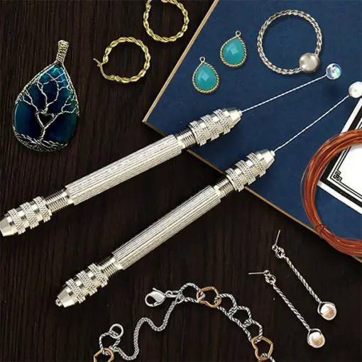 Izsmalcināts dārgakmens pinVise