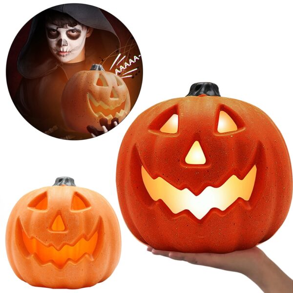 Halloween Pumpkin LED nakts gaisma - Image 2