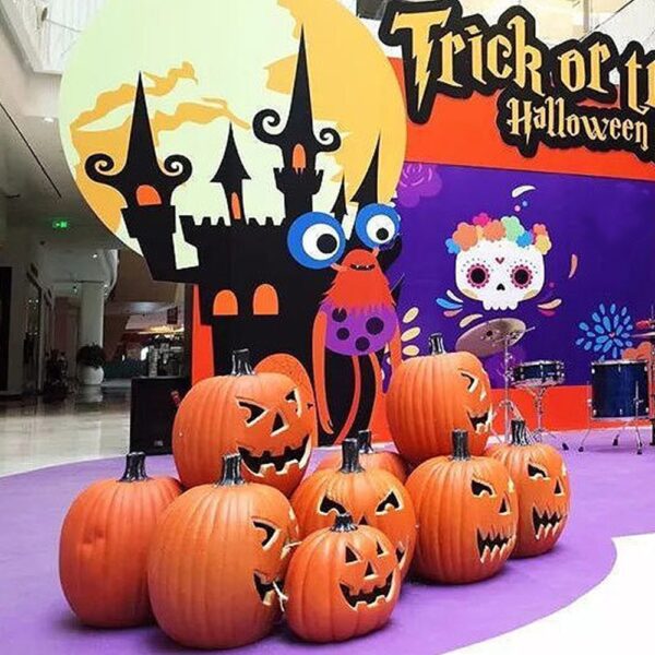 Halloween Pumpkin LED nakts gaisma - Image 3